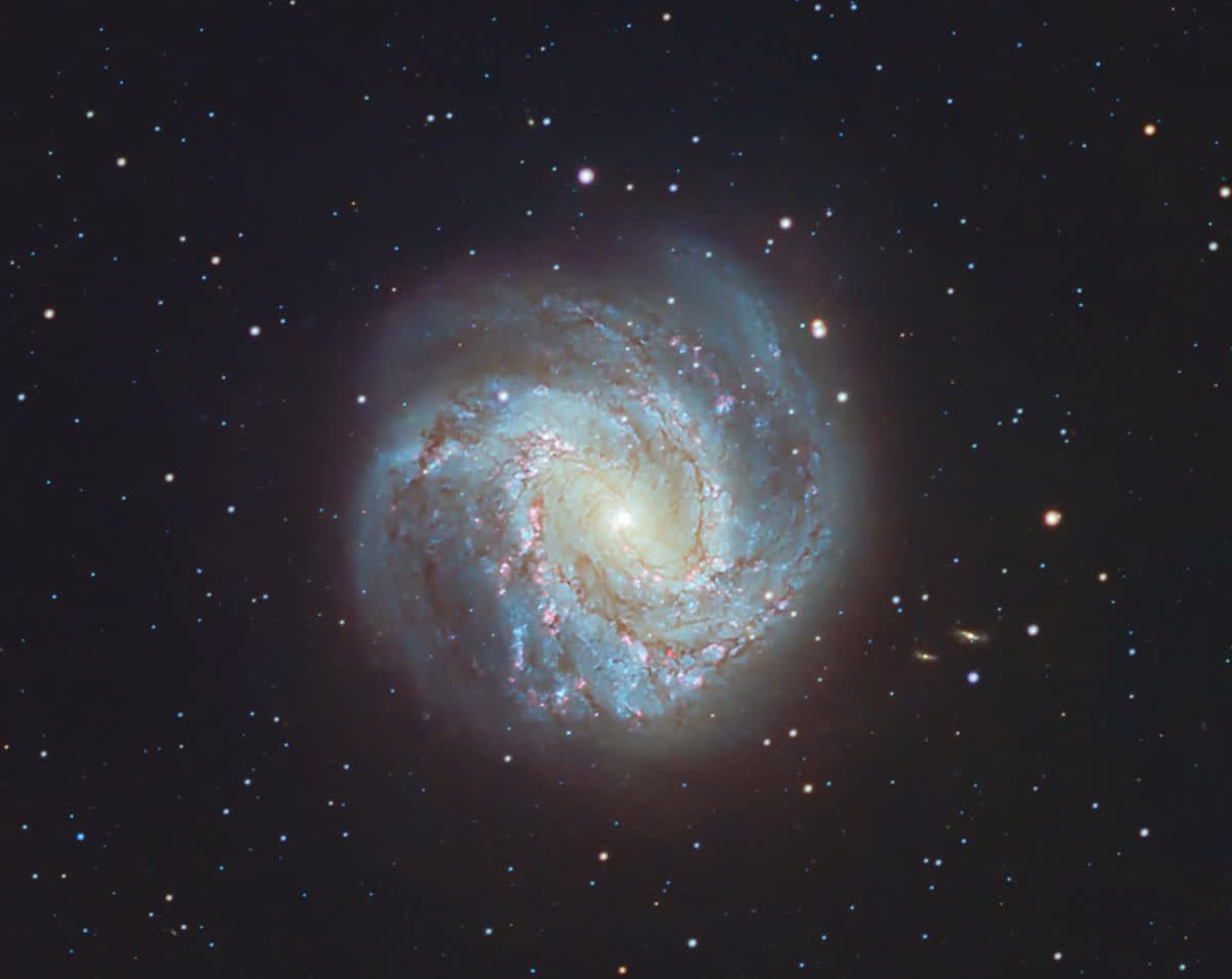 Galaxy M83 - Deep space astrophotography example